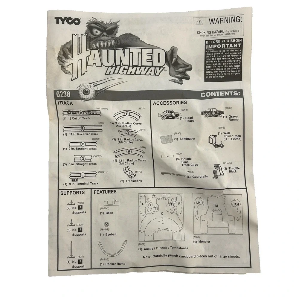 TYCO 1995 haunted